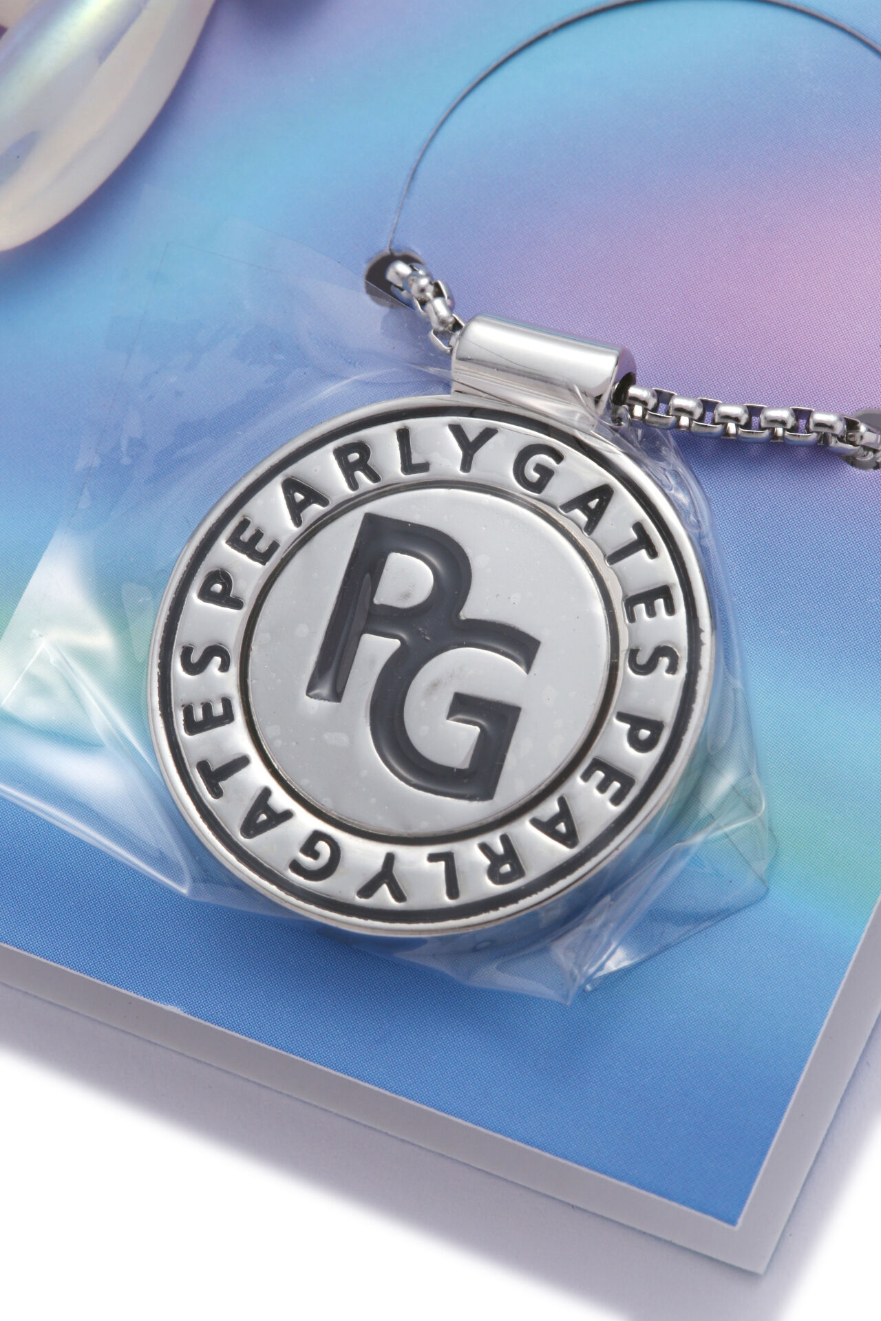Mylar Rabbit Necklace Marker (UNISEX) image number 2