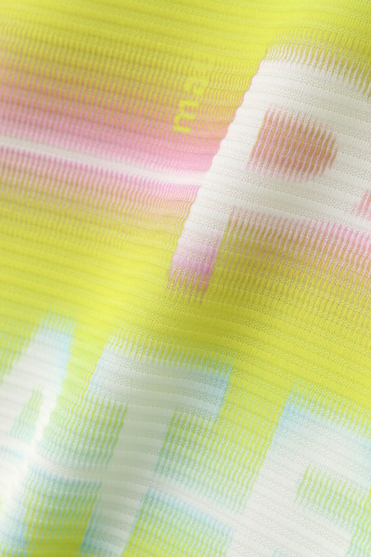 Border Jacquard Print Short Sleeve Polo Shirt <Speed Gradient Pattern> image number 1
