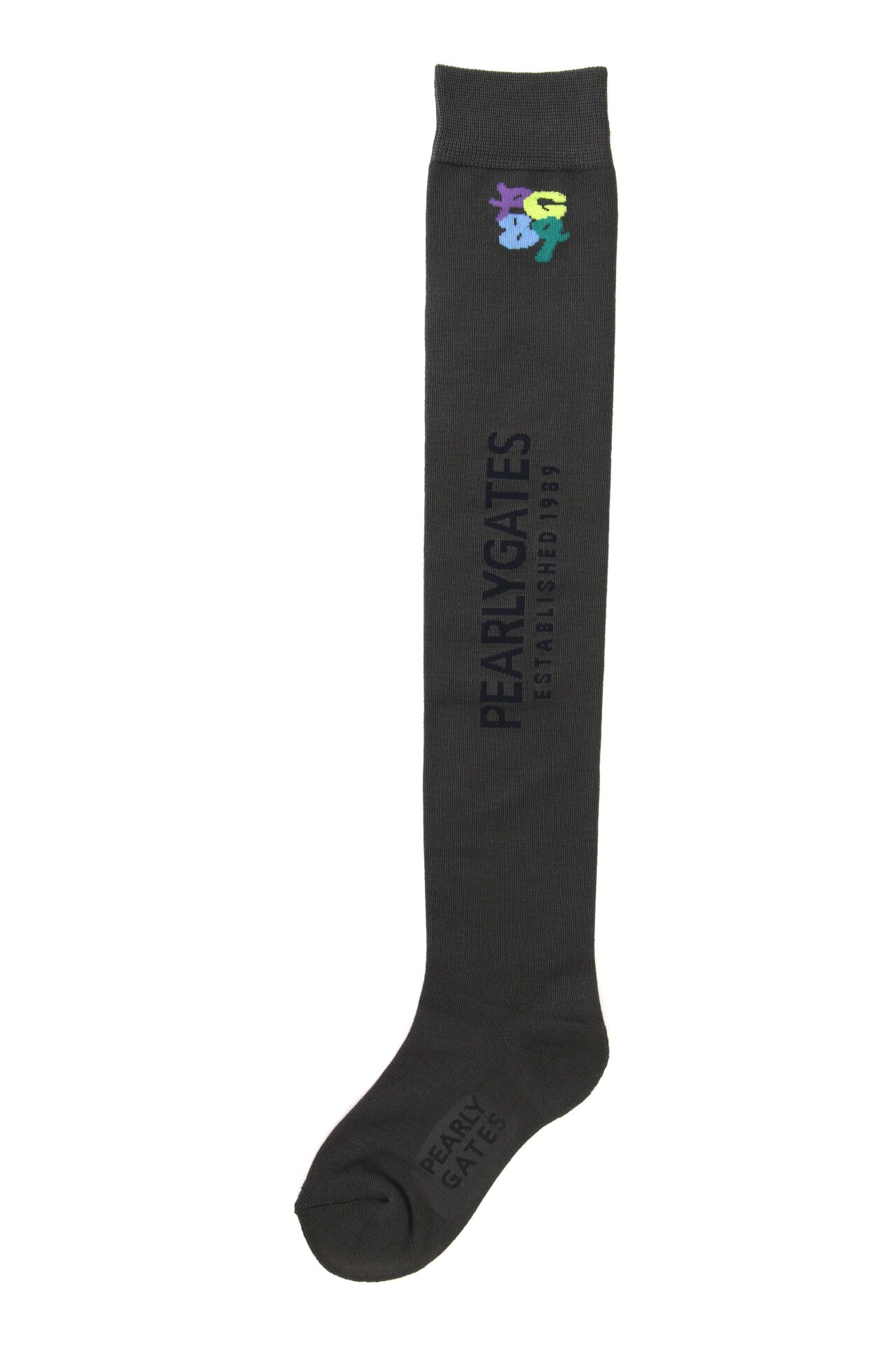 35th Logo Knee-High Socks (LADIES) <PG35th>,GREY, large image number 0