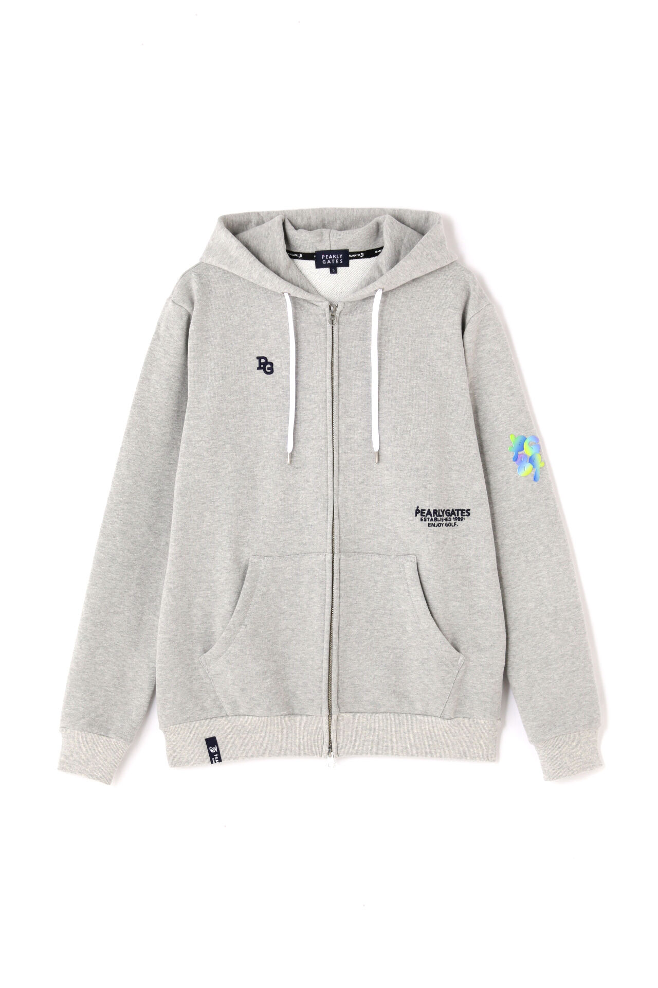 35th Cotton Terry Full Zip Hoodie <PG35th> image number 0