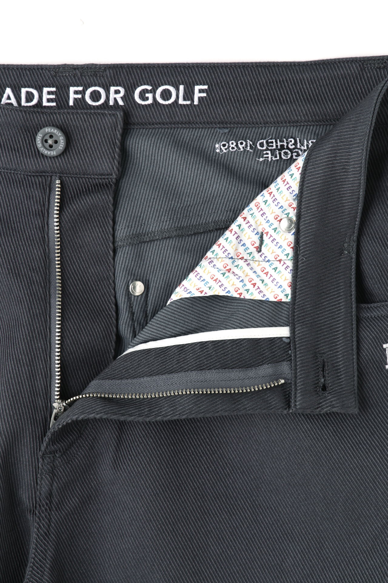 PearyGates 中綿outer 4way PEARLY GATES 中綿入り4WAY オレンジ&カーキジャケット サイズ2 パー