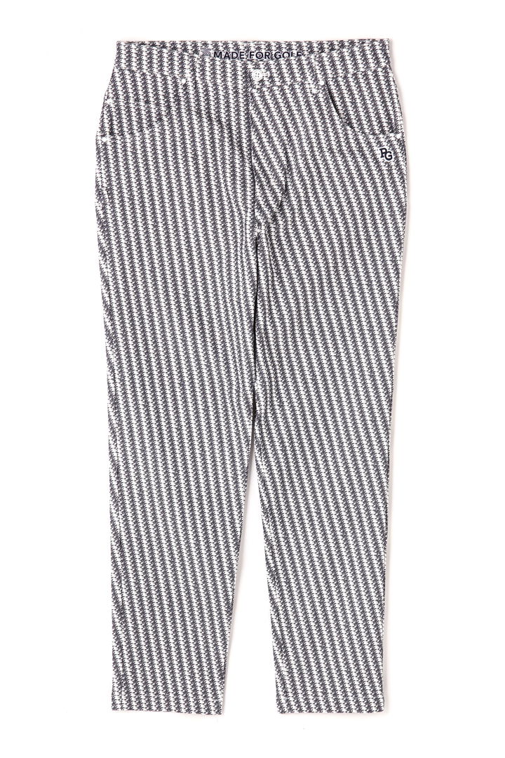 35th Polyester Cotton Luanchin Calze Stretch Pants <PG35th> <Relax Series> <Komon Pattern Series>,, medium