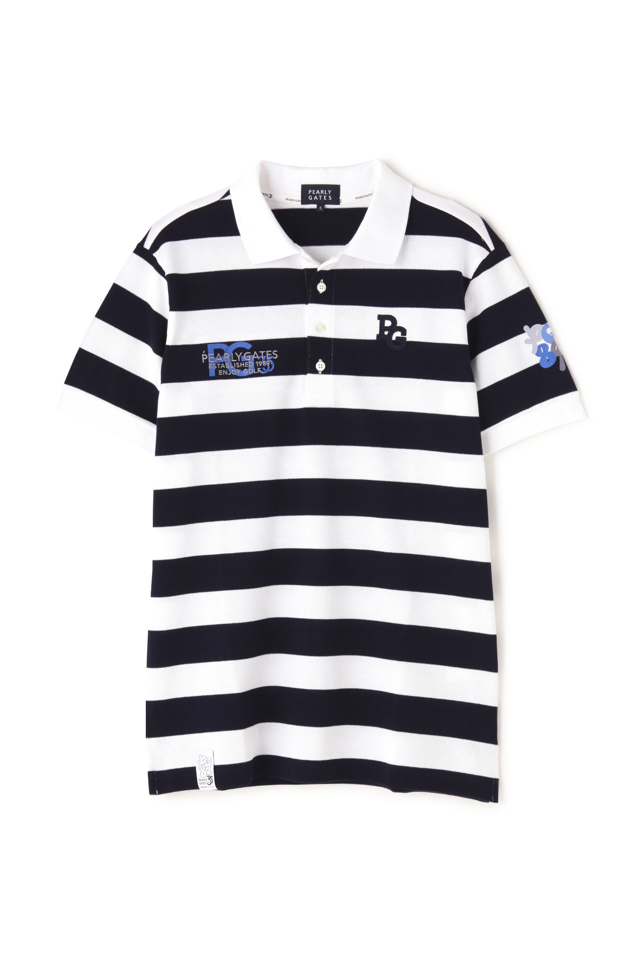 35th Kanoko Short-Sleeve Polo Shirt <PG35th>,, large image number 0
